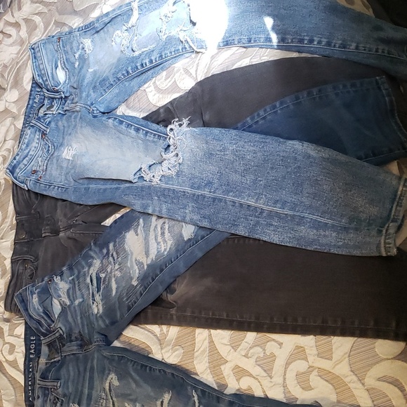 American Eagle bundle 3/$35 fashion ripped jeans - Picture 2 of 3
